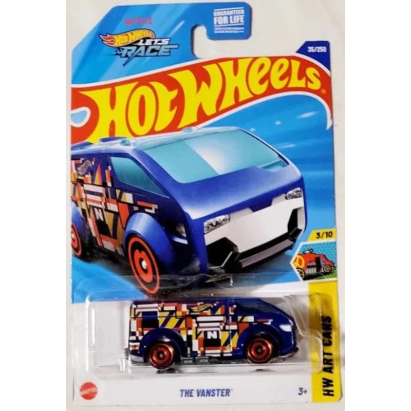 Hot Wheels Imported Premium – B Case – HW Art Cars – The Vanster – Long Card