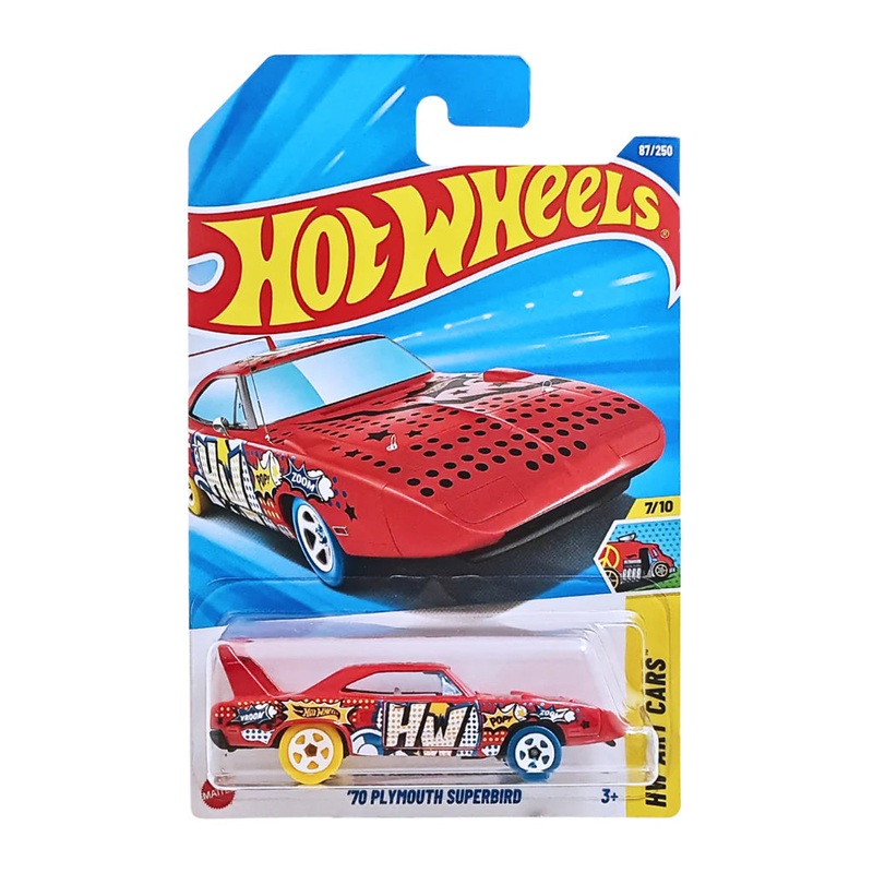 Hot Wheels Mainline – K Case 2025 | L Case 2025 – 70 Plymouth Superbird – HW Art Cars – Long Card