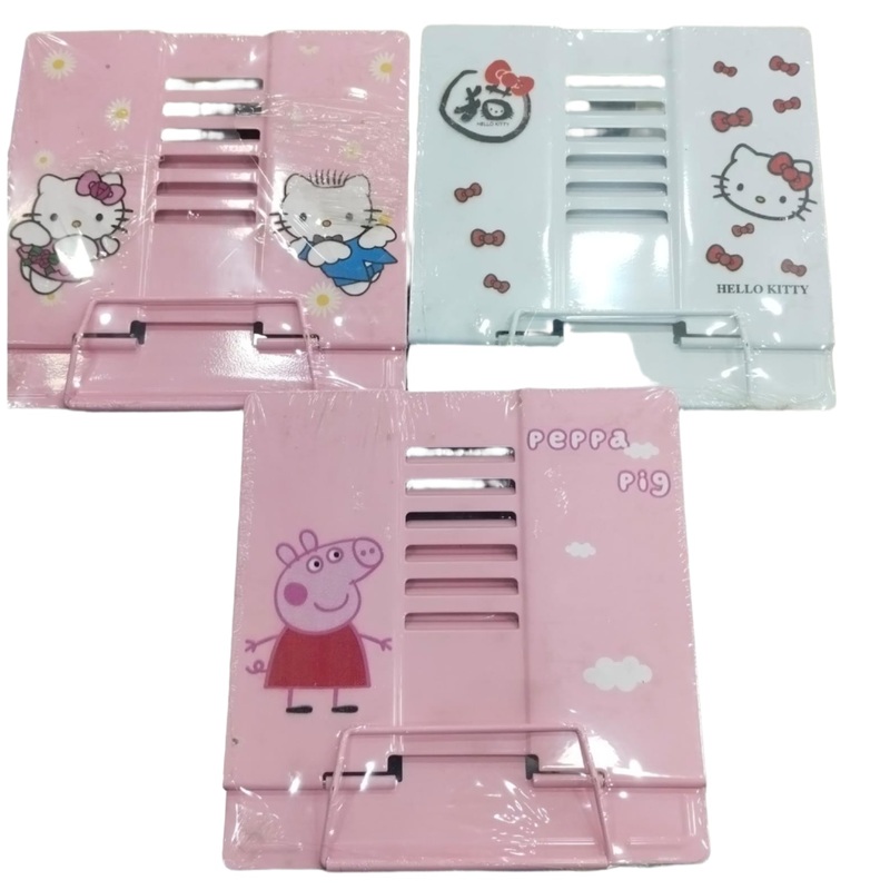 Children Metal Reading Book Stand Reading Stand Cookbook Holder Multifunctional Bookend Book Stand Children’s Bookends Book Stand – Assorted