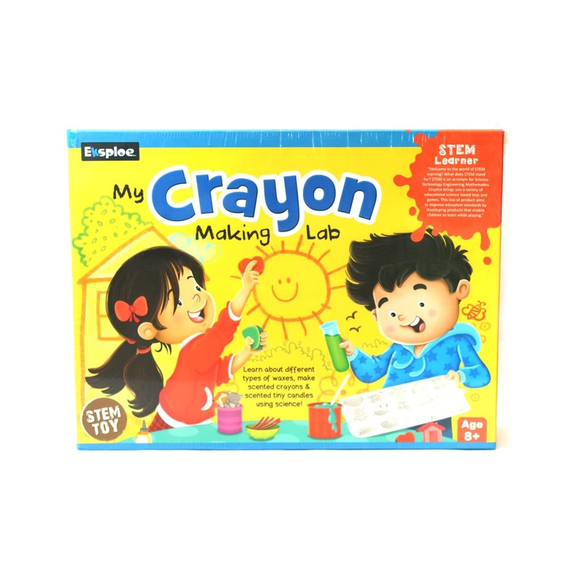 Explore My Crayon Making Lab for Kids Multicolor