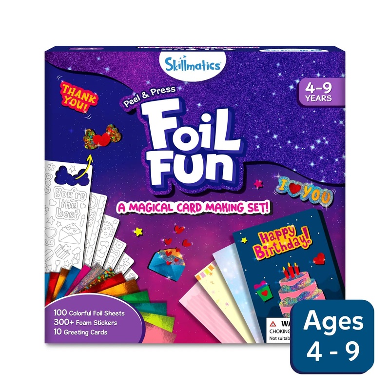 Foil Fun – Card Making Set | No Mess Art Kit – Multicolor