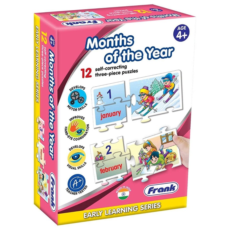 Frank – Puzzle – Months Of The Year (Packaging May Vary)