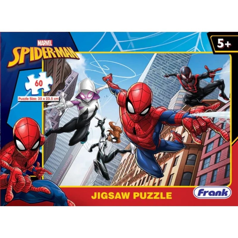 Frank SpiderMan 60 Pcs Puzzles – Multicolor