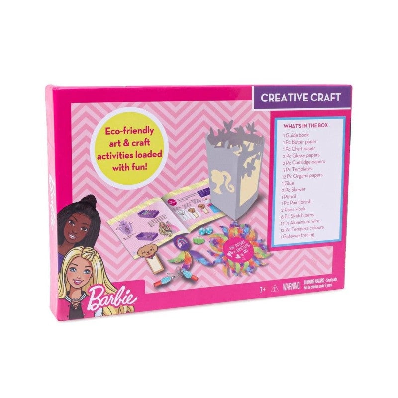 Barbie Art And Creative Craft Activity Kit Set  – Pink