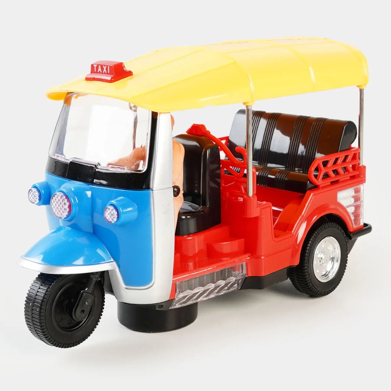 Battery Operated Musical Tricycle 360 Rotate for kids – Multicolor
