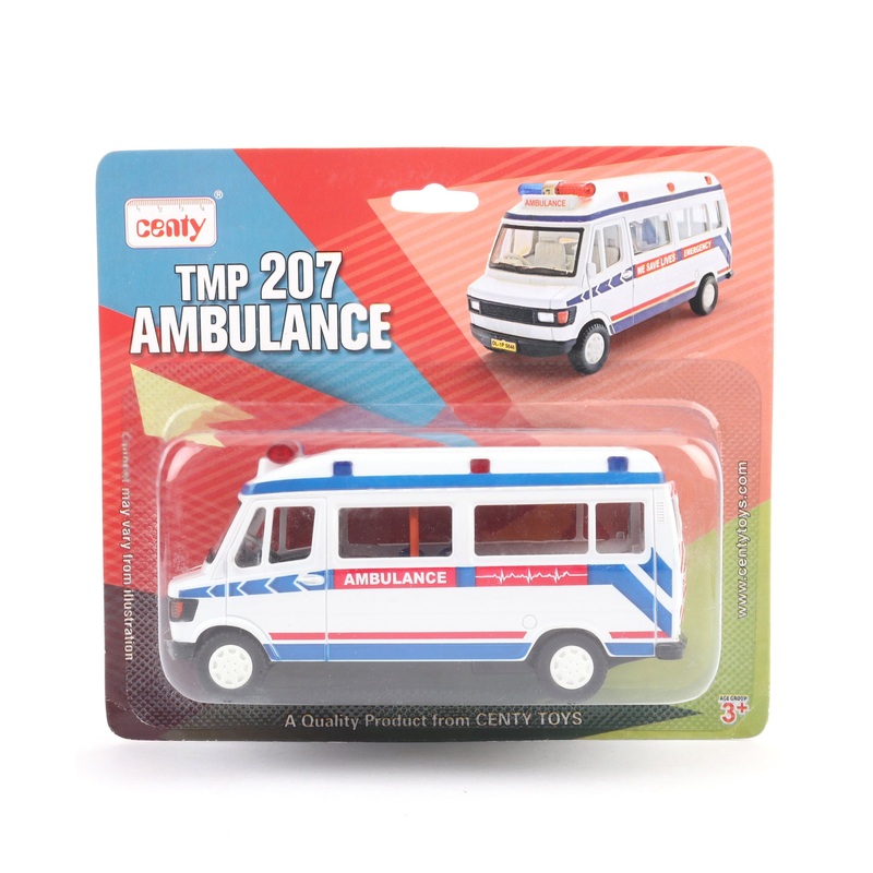 Centy Pull Back TMP 207 Ambulance – White