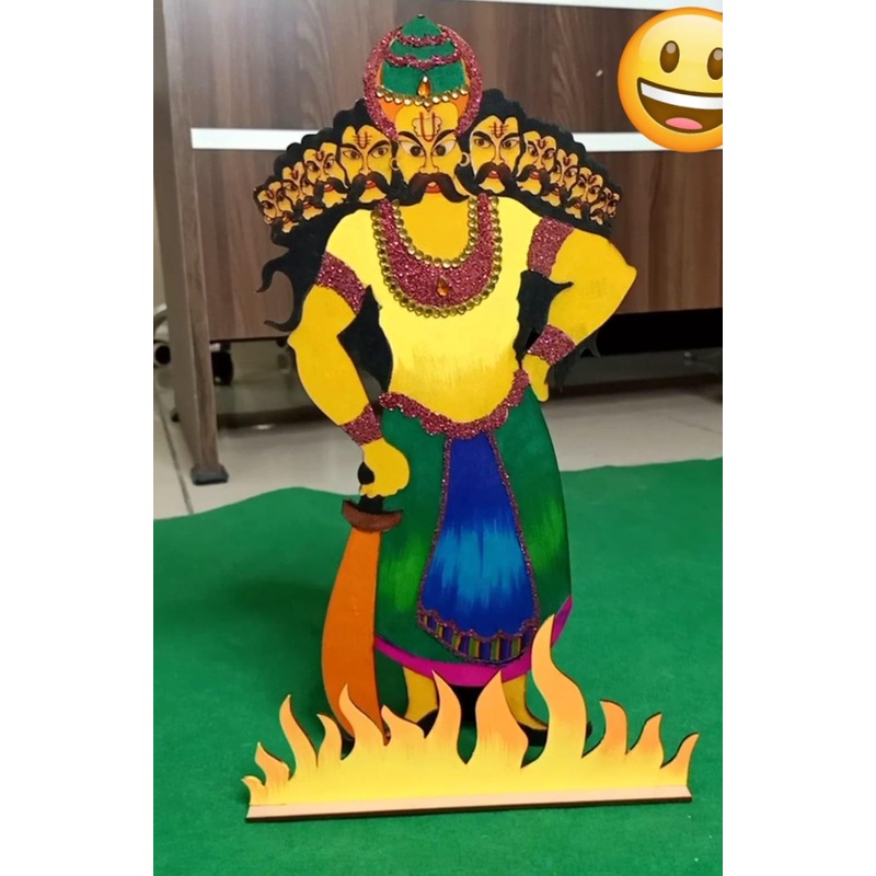 Dussehra DIY Kit – Ravan Dahan at your Home – Multicolor