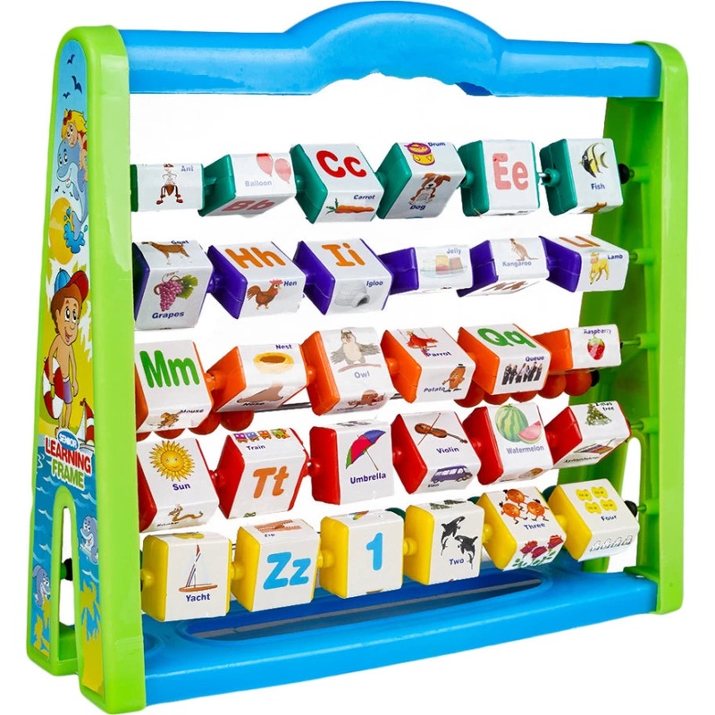 Educational Learning Frame Large for Kids – Multicolor