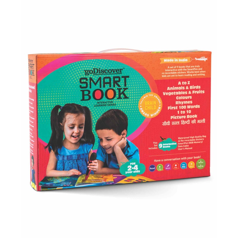 goDiscover Interactive Early Learning Smart Book – Set of 9