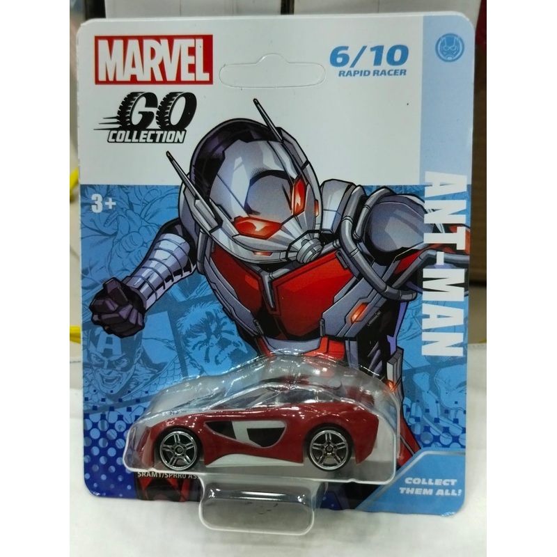 Hasbro Car Marvel Go Collection – 1:64 Scale – 06/10 – Ant-Man – Red