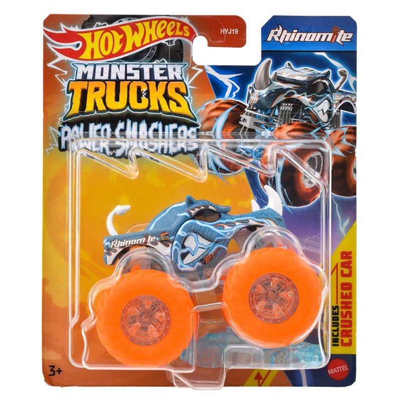 Hot Wheels – Monster Trucks Power Smashers – Rhinomite – HYJ19-955B
