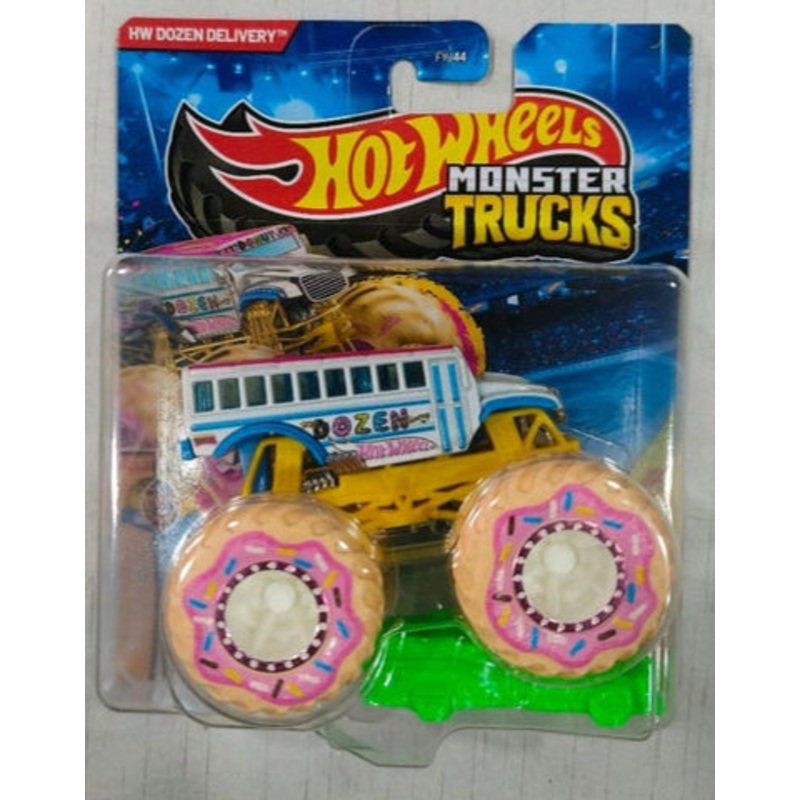 Hot Wheels Shark vs Dinos – HW Dozen Delivery – Monster Trucks – FYJ44-95CL