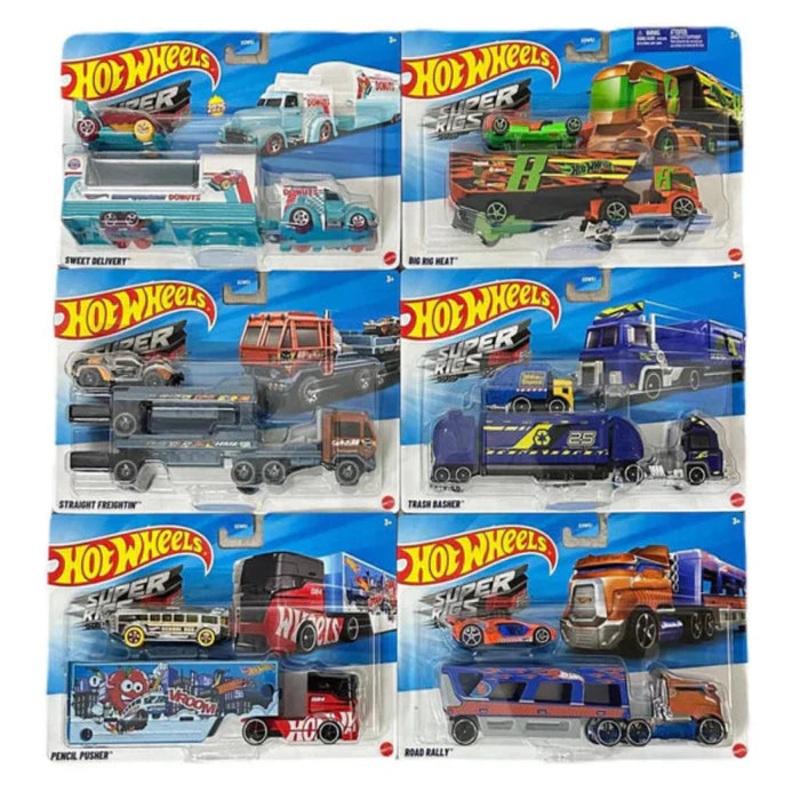 Hot Wheels – Super Rigs – Set of 2 Pcs – BDW51