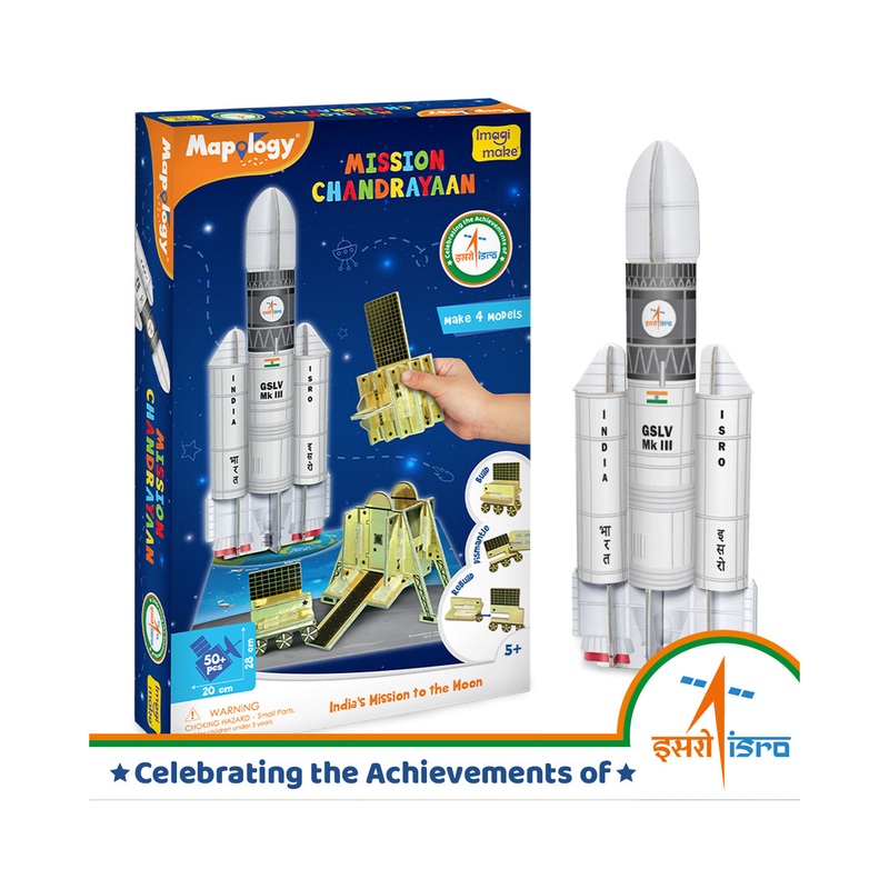Imagi Make Mapology Mission Chandrayaan- Multicolour
