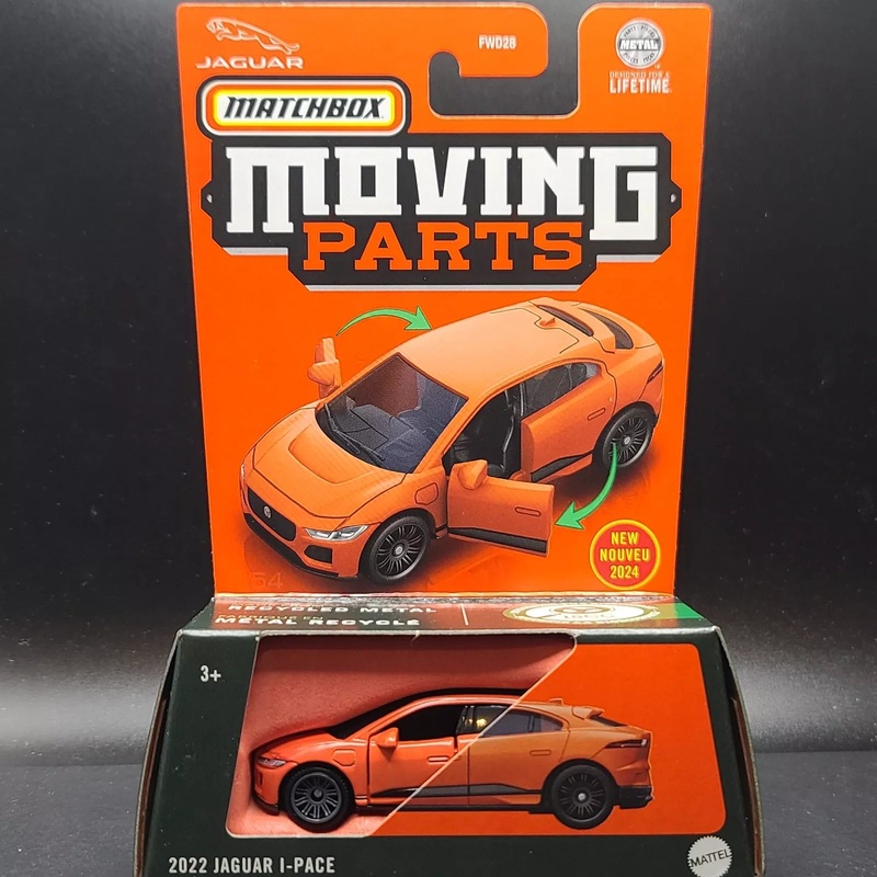 Matchbox by Mattel Moving Parts 2024 – 2022 Jaguar I-Pace – Imported – Pack of 1