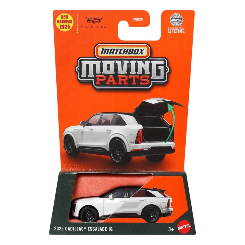 Matchbox Moving Parts 2025 – 2025 Cadillac Escalade IQ – White – FWD28 – 95AH