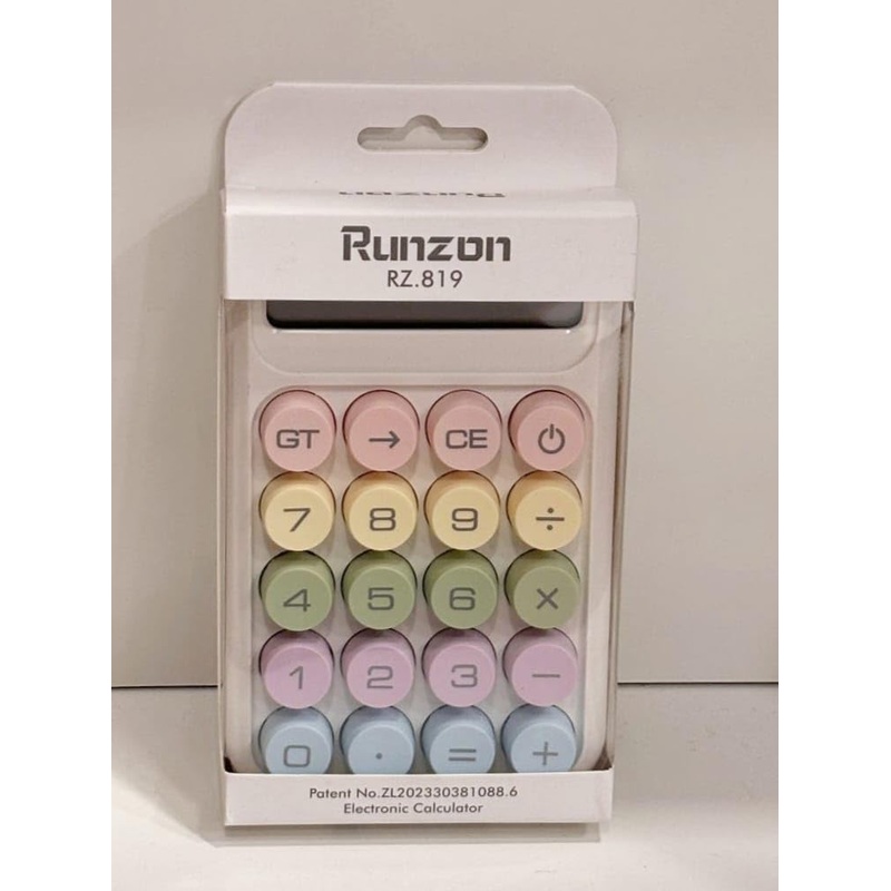 Runzon Electronic Calculator RZ. 819 for kids | Color & Design May Vary