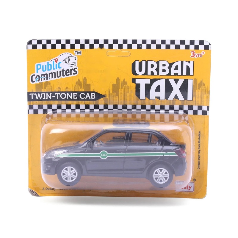 Centy – Public Commuters – Twin-Tone Cab – Urban Taxi – Black Color