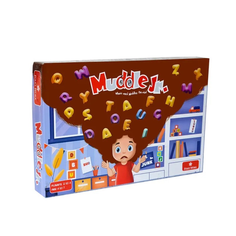 Folks Work Muddle Jr. Board Game – Multicolor