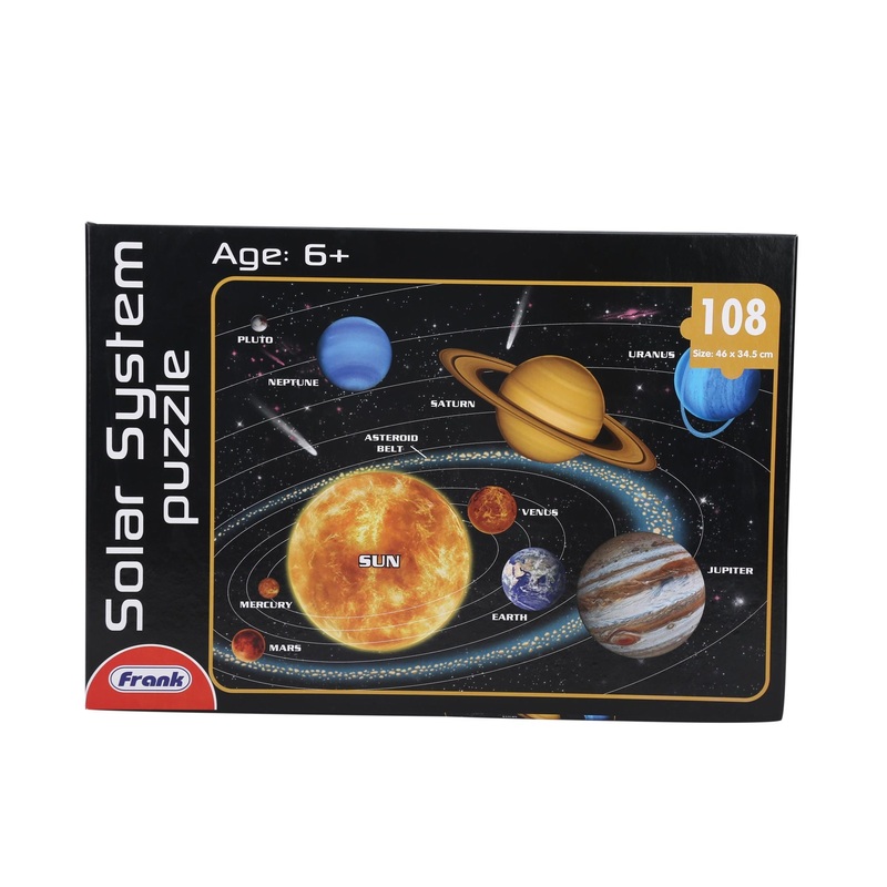Frank Solar System Puzzle Multicolor – 108 Pieces