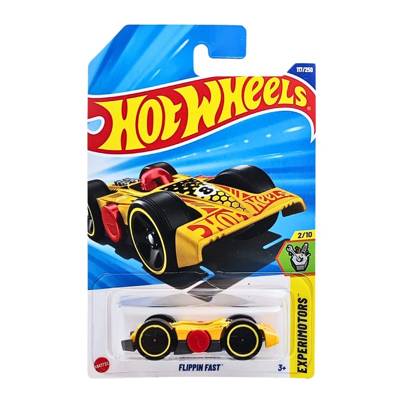 Hot Wheels Mainline – K Case 2025 | L Case 2025 – Flipping Fast – HW Experimotors – Long Card