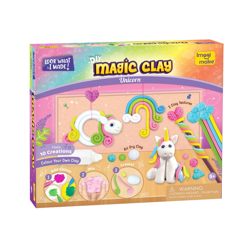 Imagi Make Magic Clay Unicorn Kit – Multicolour
