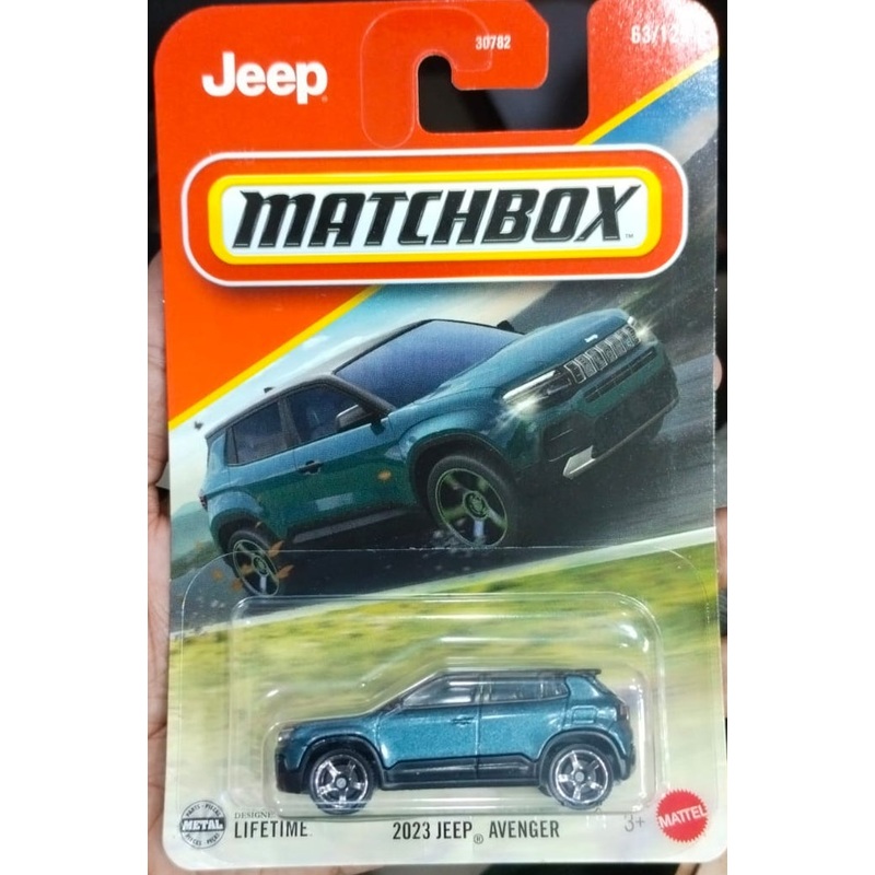 Matchbox Cars 2025 – 2023 Jeep Avenger – Blue