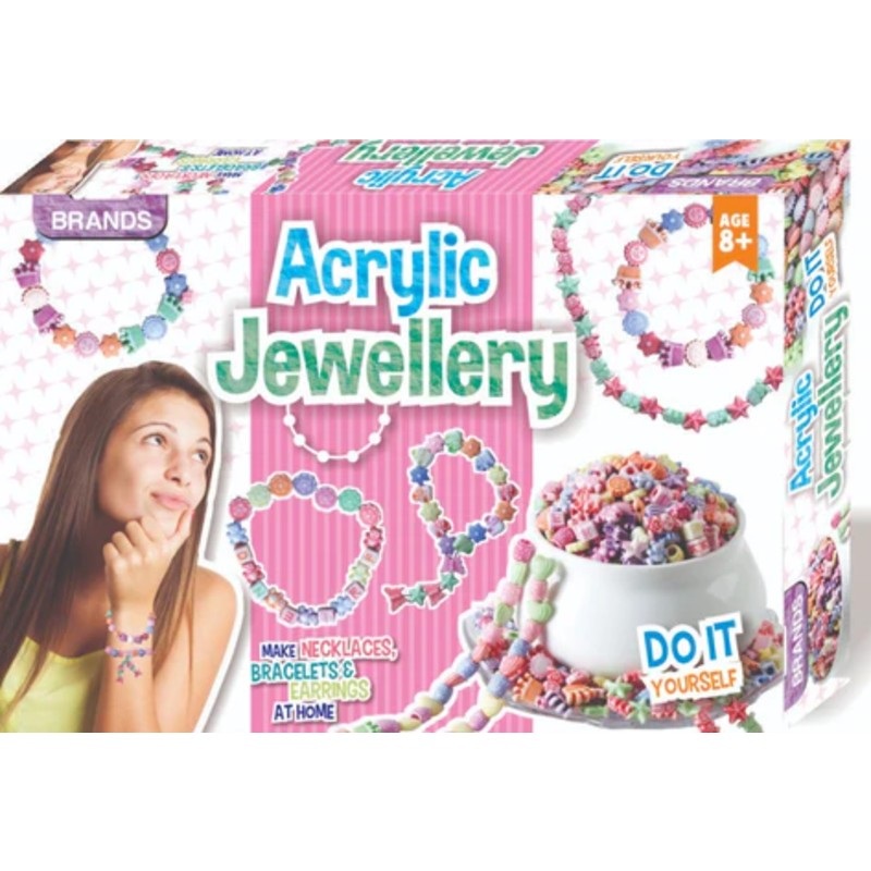 Brands Acrylic Jewellery Set – Multicolor