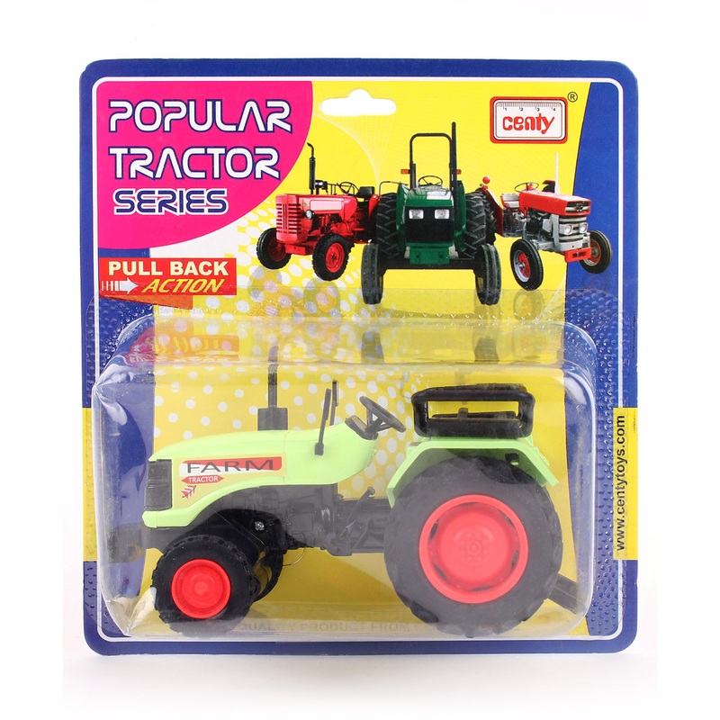 Centy Pull Back Farm Tractor Toy – Multicolor