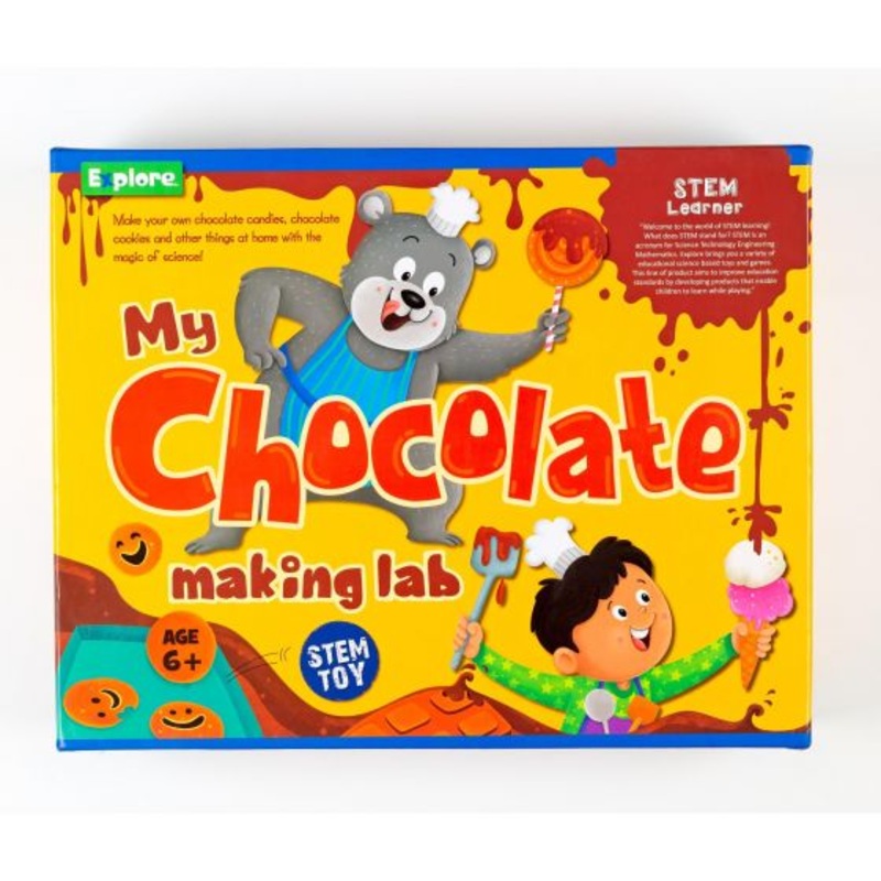 Explore DIY STEM My Chocolate Making Lab Toy For Kids And Above – Multicolor