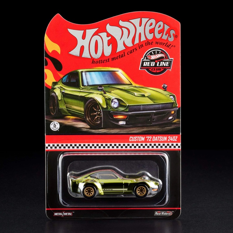 Hot Wheels RLC Exclusive Custom ’72 Datsun 240Z  Spectraflame Olive