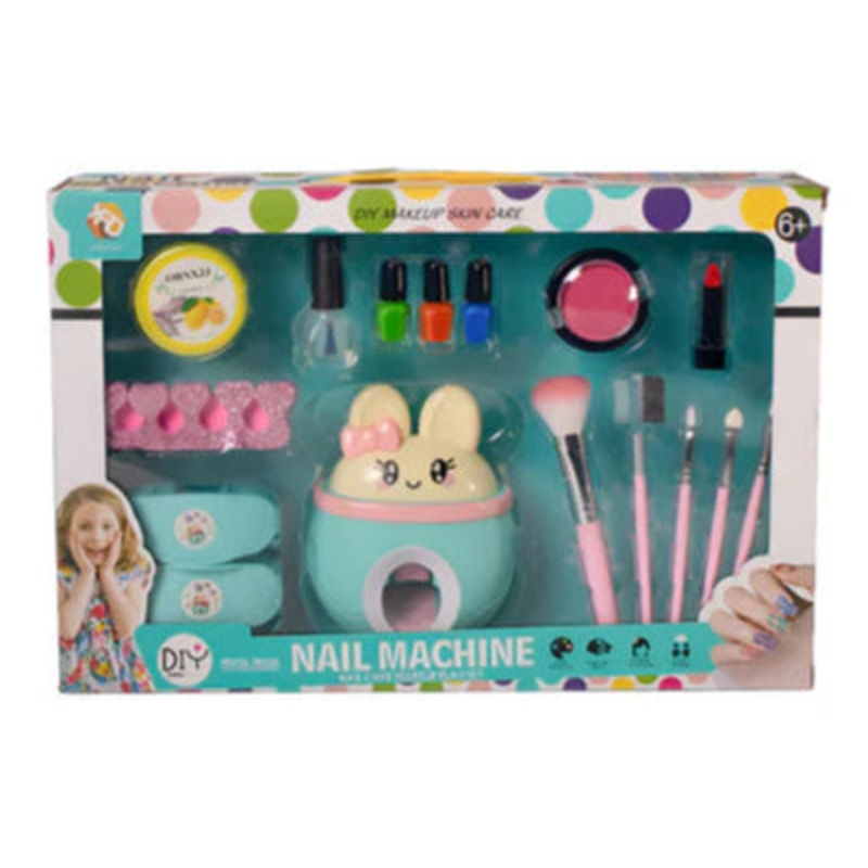 ilearnngrow Premium Makeup Kit For Kids Girls with Nail Machine