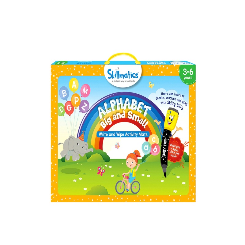 Skillmatics Educational Game – Alphabet Big and Small – Multicolor