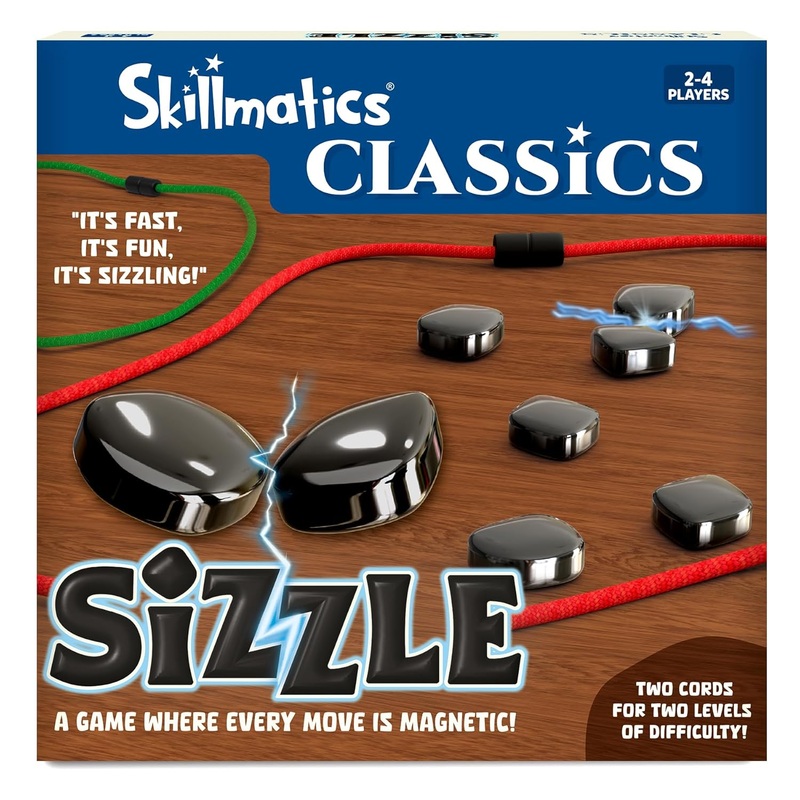 Skillmatics Sizzle – Classic Magnetic Attraction Game, Strategy & Travel Activity, Fun for Family Game Nights, Gifts for Boys, Girls, Teens & Adults, 2-4 Players
