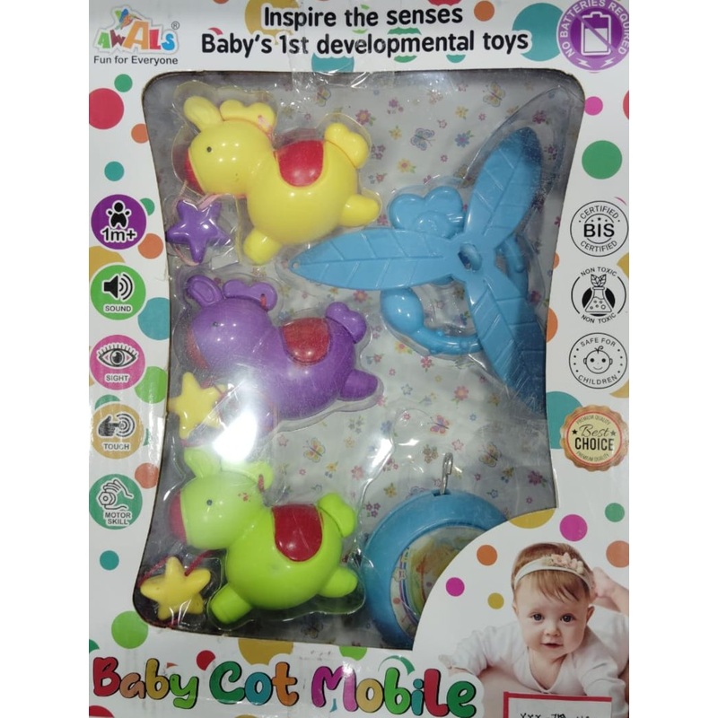 Baby Cot Mobile: Inspire the Senses – Baby’s 1st Developmental Toy