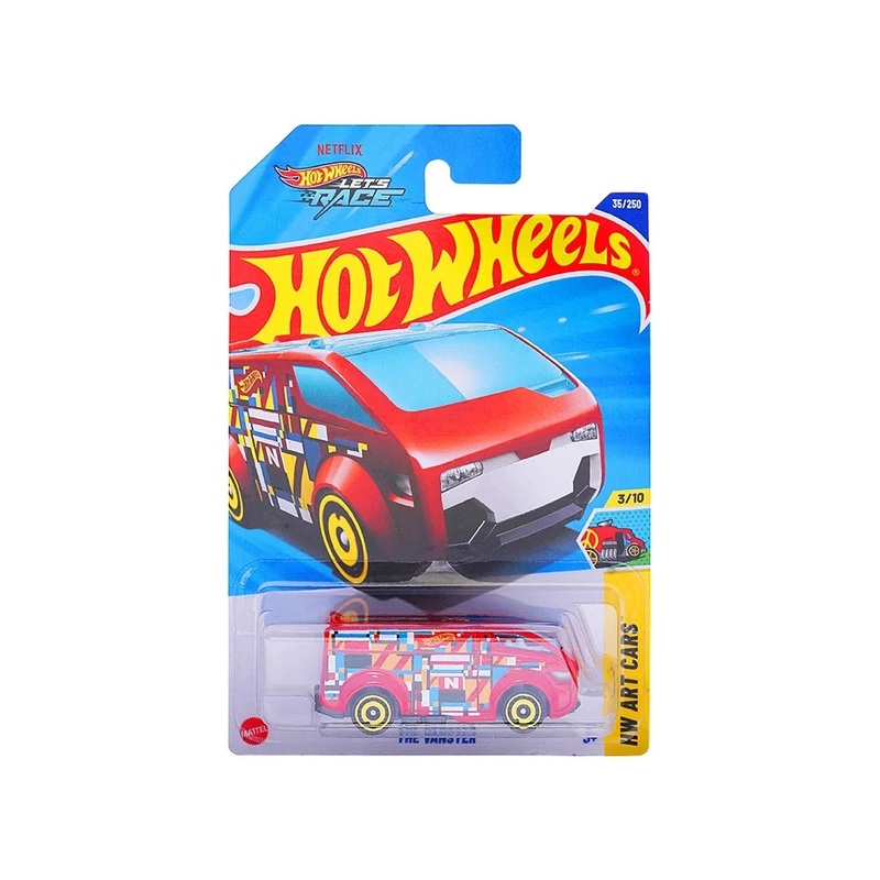 Hot Wheels Mainline – J Case – The Vanster – HW Art Cars – Long Card