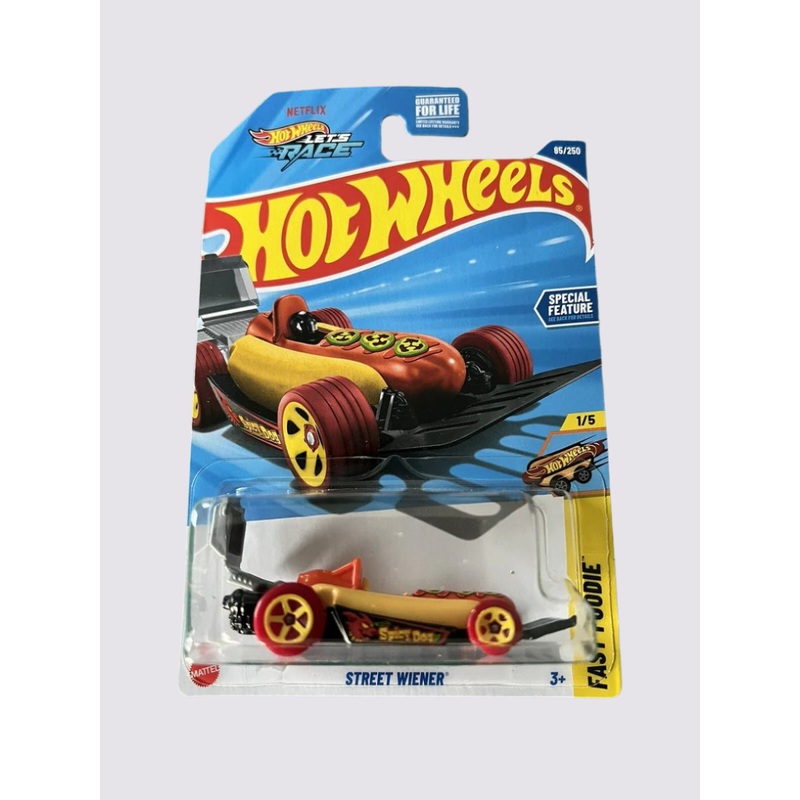 Hot Wheels Mainline – K Case 2025 | L Case 2025 – Street Wiener – HW Fast Foodie – Long Card