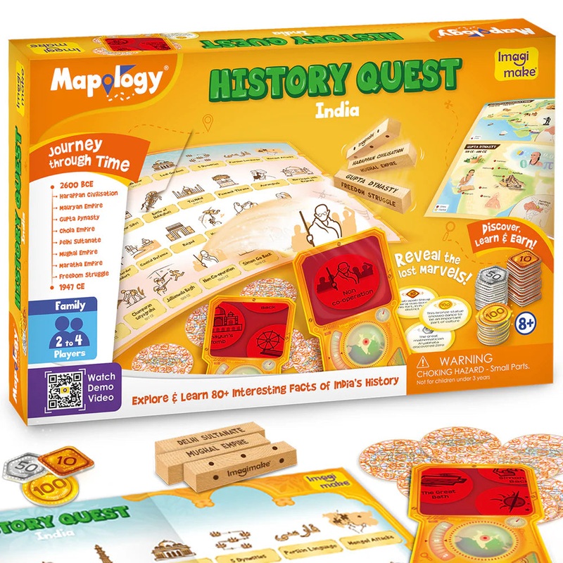 Imagi Make Mapology History Quest – India – Multicolor