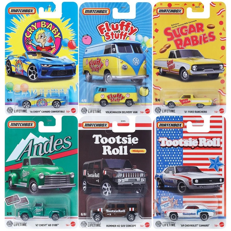 Matchbox Candy Series 2025  Mix 2 | 10-Car Diecast Set (Limited Edition)