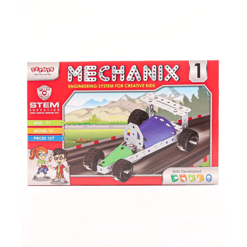 Zephyr Mechanix 1 Series Engineering System Toy – 127 Pieces