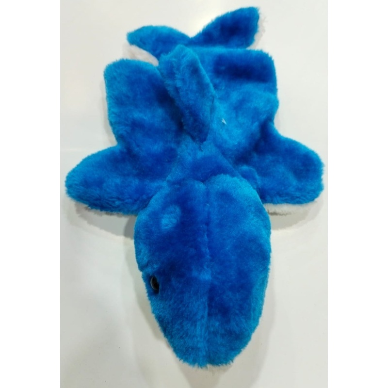 Blue Shark Soft Plush Hand Puppet – Blue