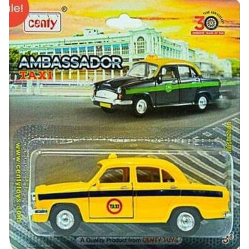 Centy Wheel Force Ambassador Taxi (Kolkata Taxi) MUVs Openable Door – Yellow