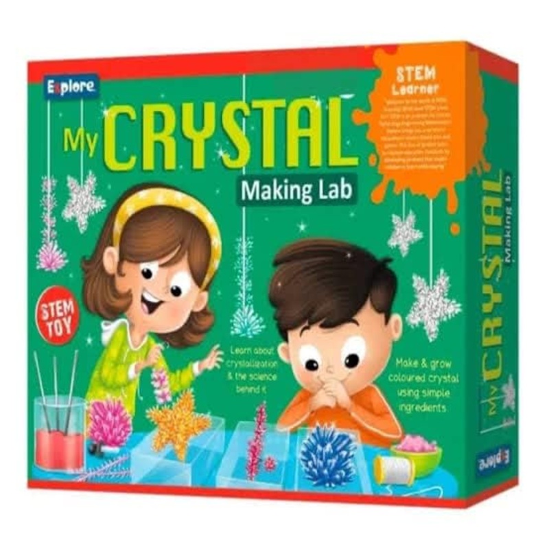 Explore My Crystal Making Lab – Multicolor