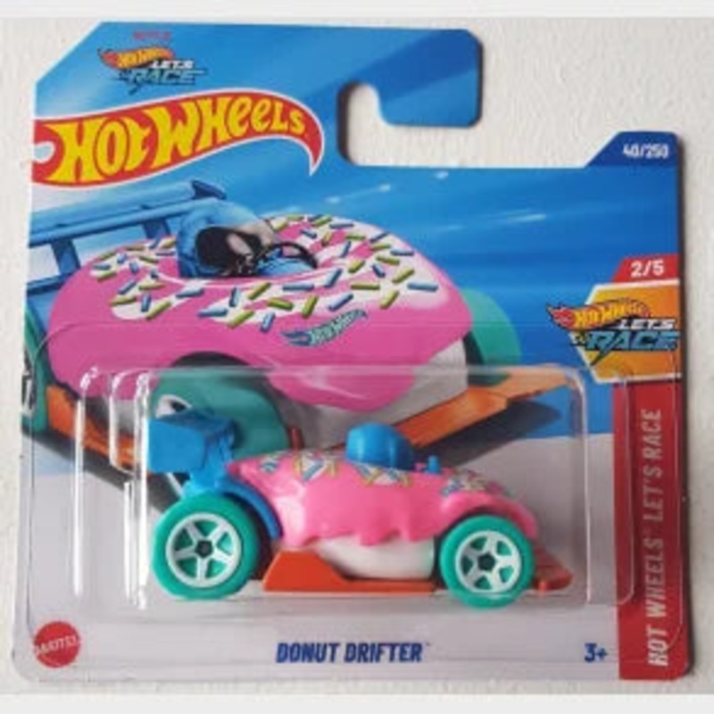 Hot Wheels Imported Premium – Short Card – Donut Drifter – HW Lets Race