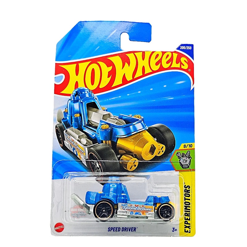 Hot Wheels Mainline – L Case 2025 – Speed Driver  – HW Experimotors – Long Card