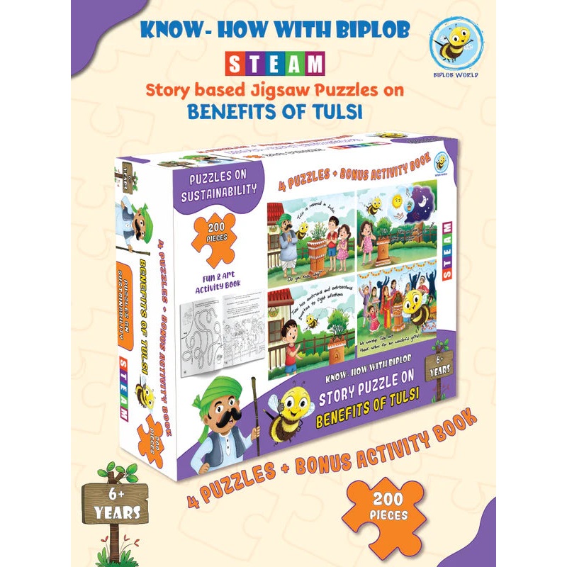 Know-How with Biplob: Benefits of Tulsi For 6+ Ages