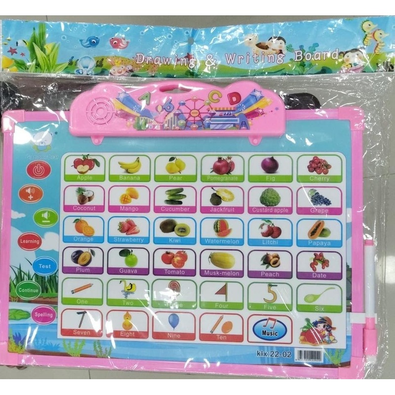 Multifunctional Learning and Writing Board, Multi Color