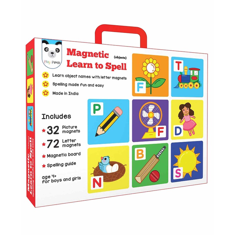 Play Panda Magnetic Learn To Spell Objects