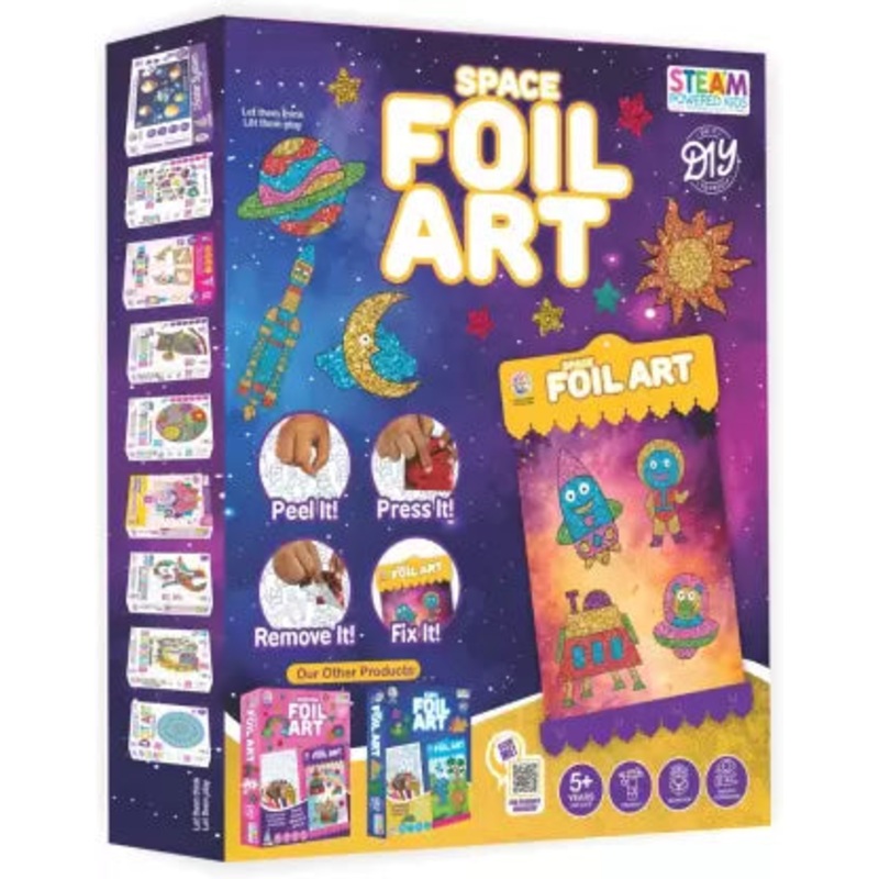 Ratna’s DIY Space Foil Art – Multicolor
