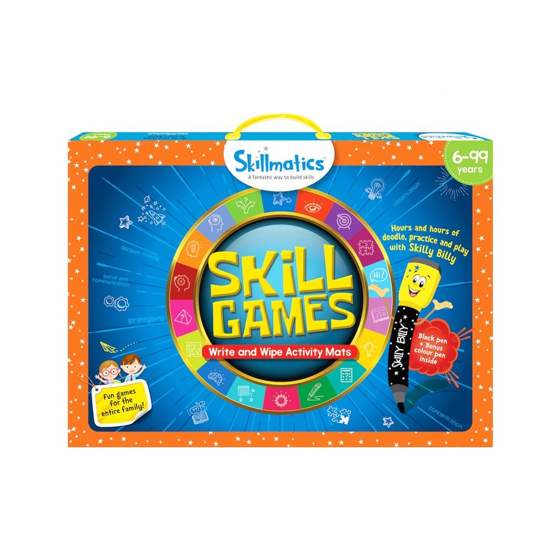 Skillmatics Educational Game – Skill Games Activity Mats – Color may vary